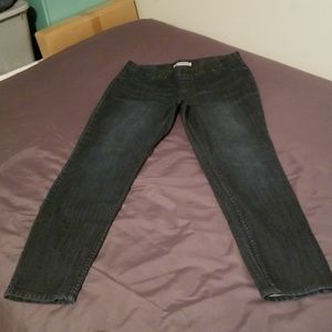 Chico's Platinum Denim Jeggings  sz 2